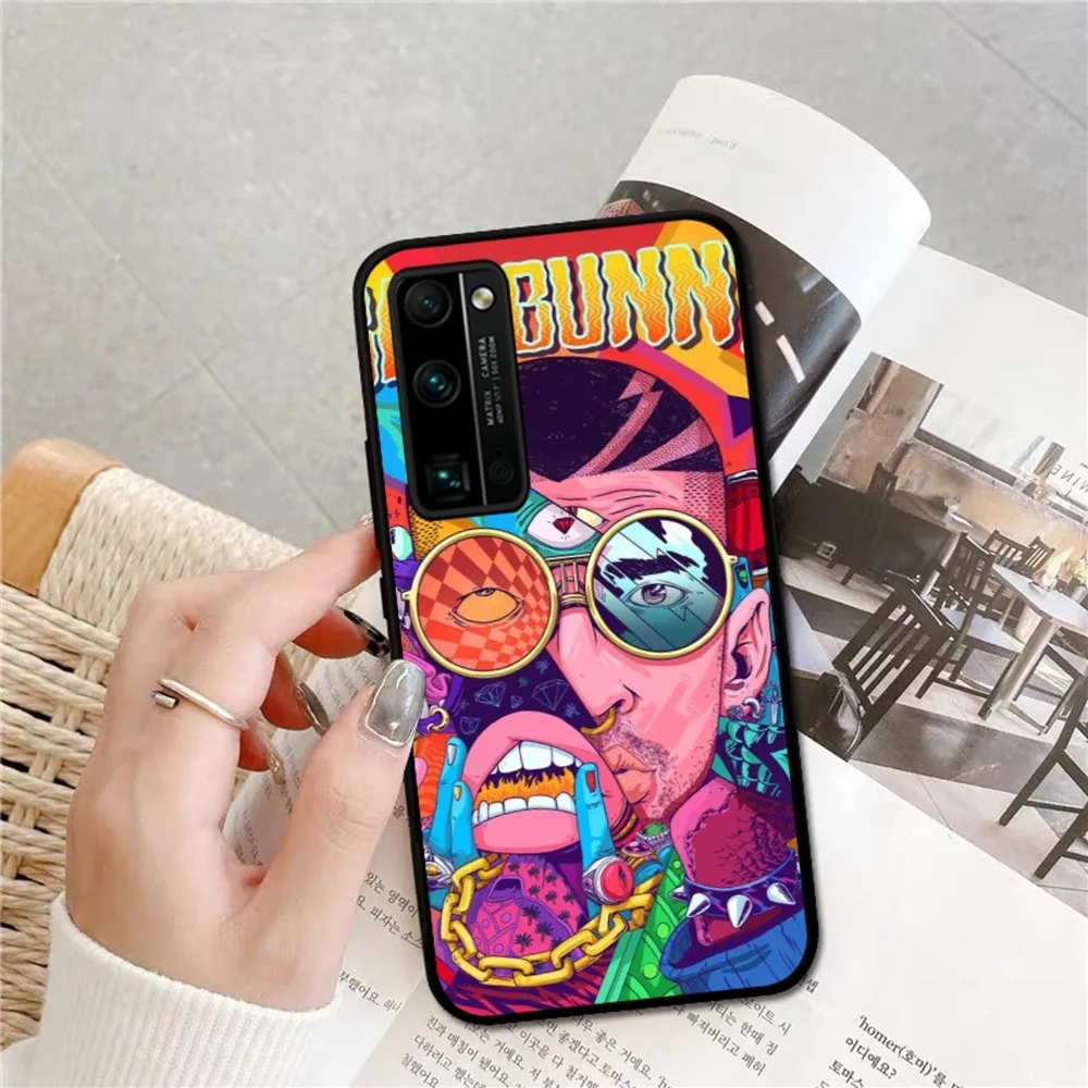 Yo Perreo Sola Bad Bunny Maluma Phone Case For Huawei Honor 10 lite 9 20 7A 9X 30 50 60 70 pro plus Soft Silicone Cover