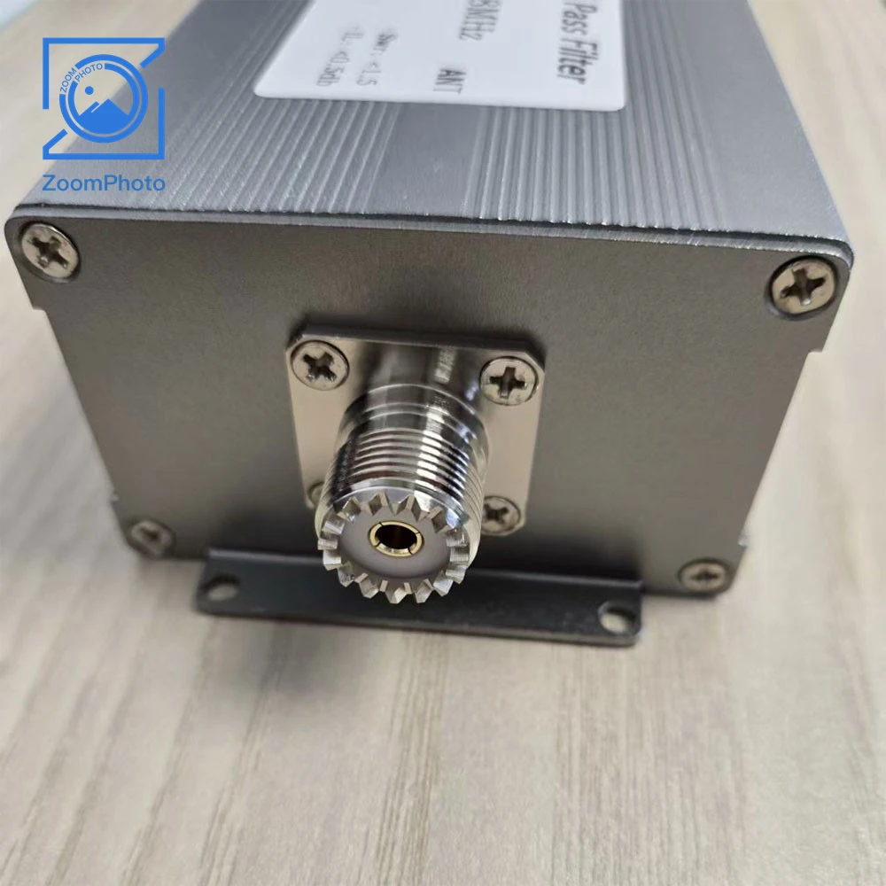 BPF-500WM 7MHz/14MHz/21MHz/28MHz Bandpass Filter 500W Anti-interference M Female Connector Improves Receiving Sensitivity