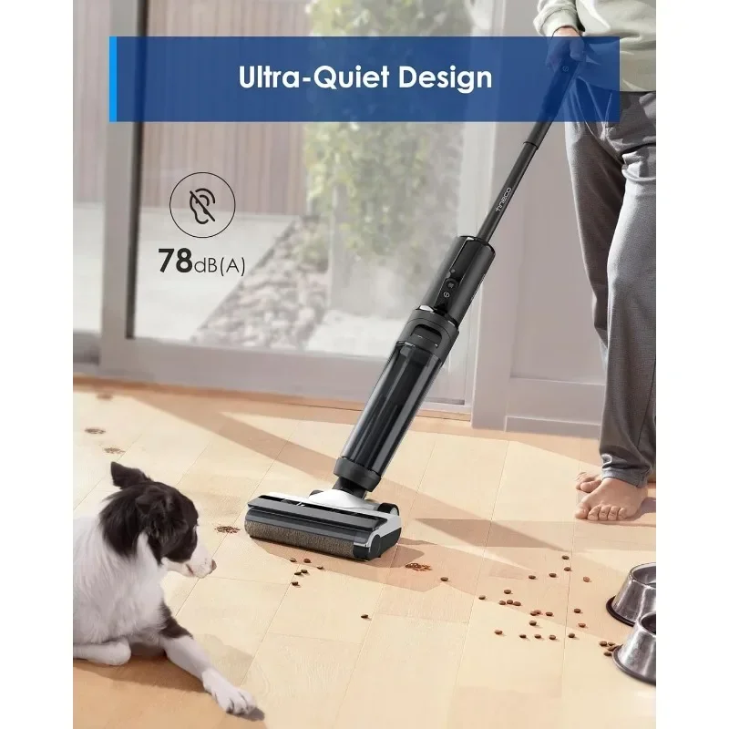 Tineco Smart Wet Dry Vacuum Cleaners  Floor Cleaner Cordless Vacuum for Multi-Surface Lightweight