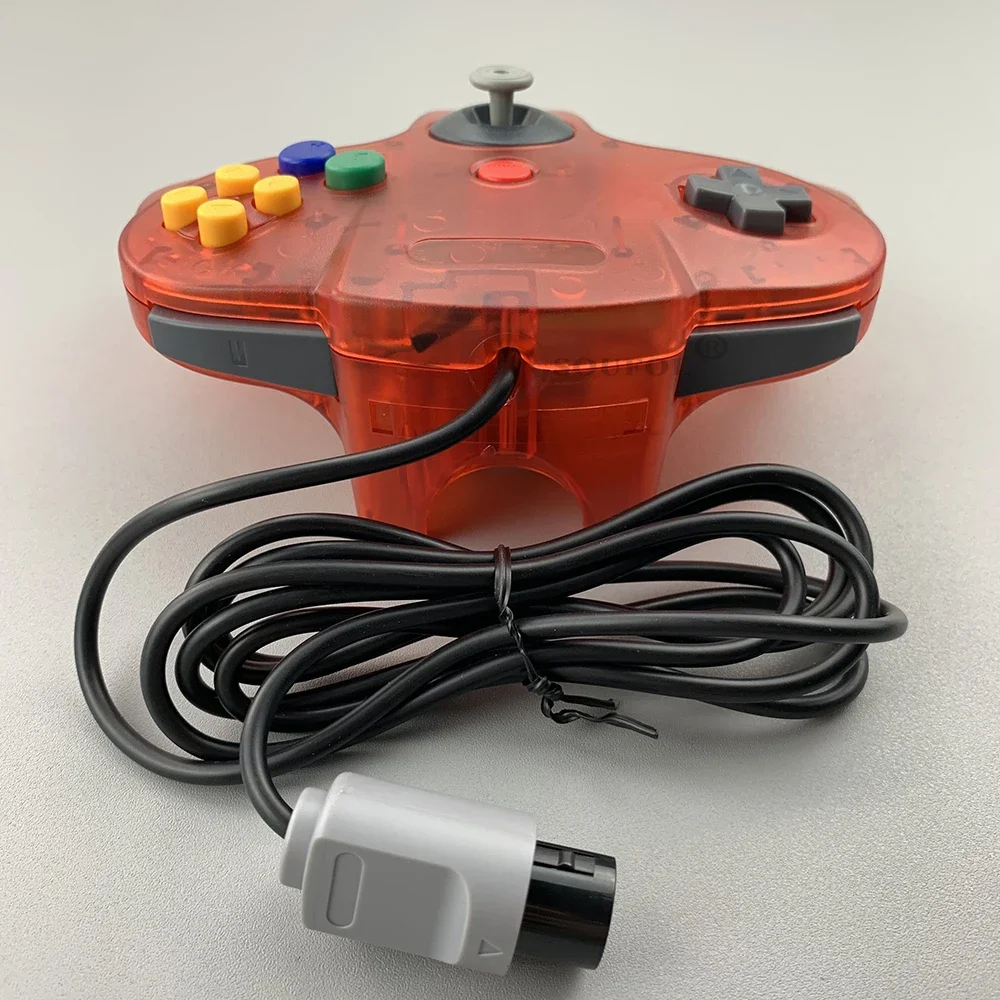 Wired Gamepad For NS 64 Host N64 Controller Gamepad Joystick For Classic Nintend 64 Console Games For Mac Computer PC