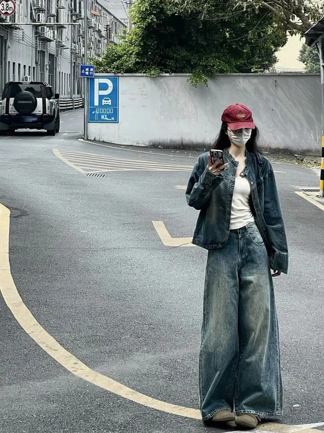 

Ретро-джинсовый жакет в американском стиле для женщин, осенне-зимний дизайн, кардиган-топ Sensibili Wasteland с открытыми рукавами