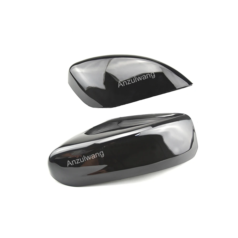 

For Nissan Altima 2013 2014 2015 2016 2017 959-191 96374-3TH0A 2pcs Glossy Black Rearview Side Mirror Cover Wing Cap