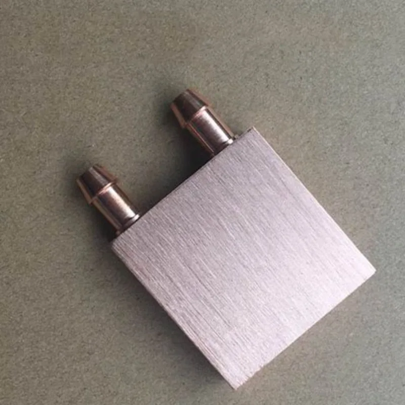 Mini Pure Copper Side Water Cooling Block for Laptop CPU Semiconductor Refrigeration Radiator Water Cooling Head