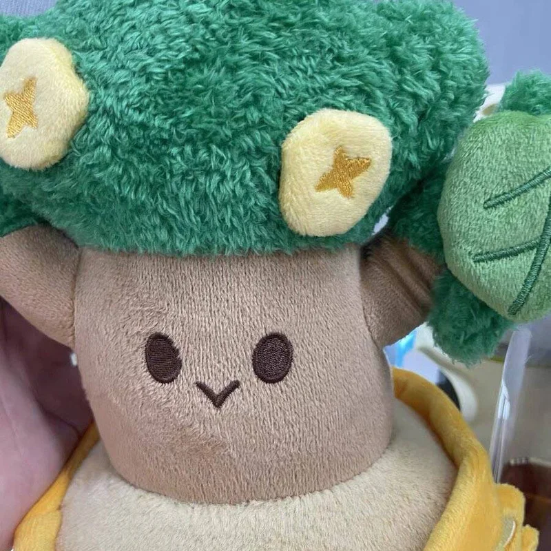 Estoque local miniso boneca de pelúcia pinho verde riqueza árvore boneca de pelúcia planta verde vaso macio bonito fortuna boneca brinquedo presente