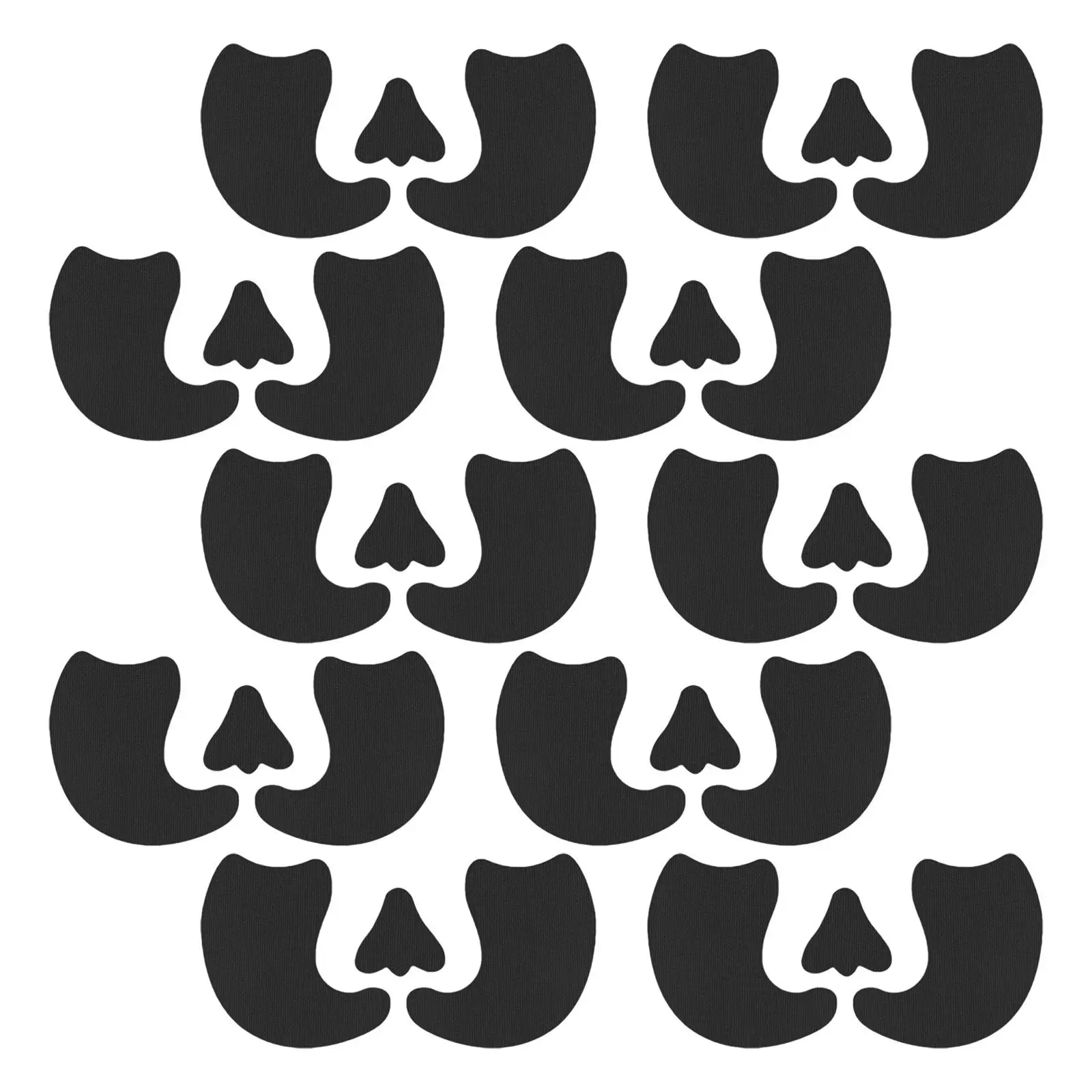 

10Pcs Skiing Anti-Freeze Nasal Patch for Winter Outdoor Sports Nose Guard Cold Weather Protection Dust Block Sun Shield