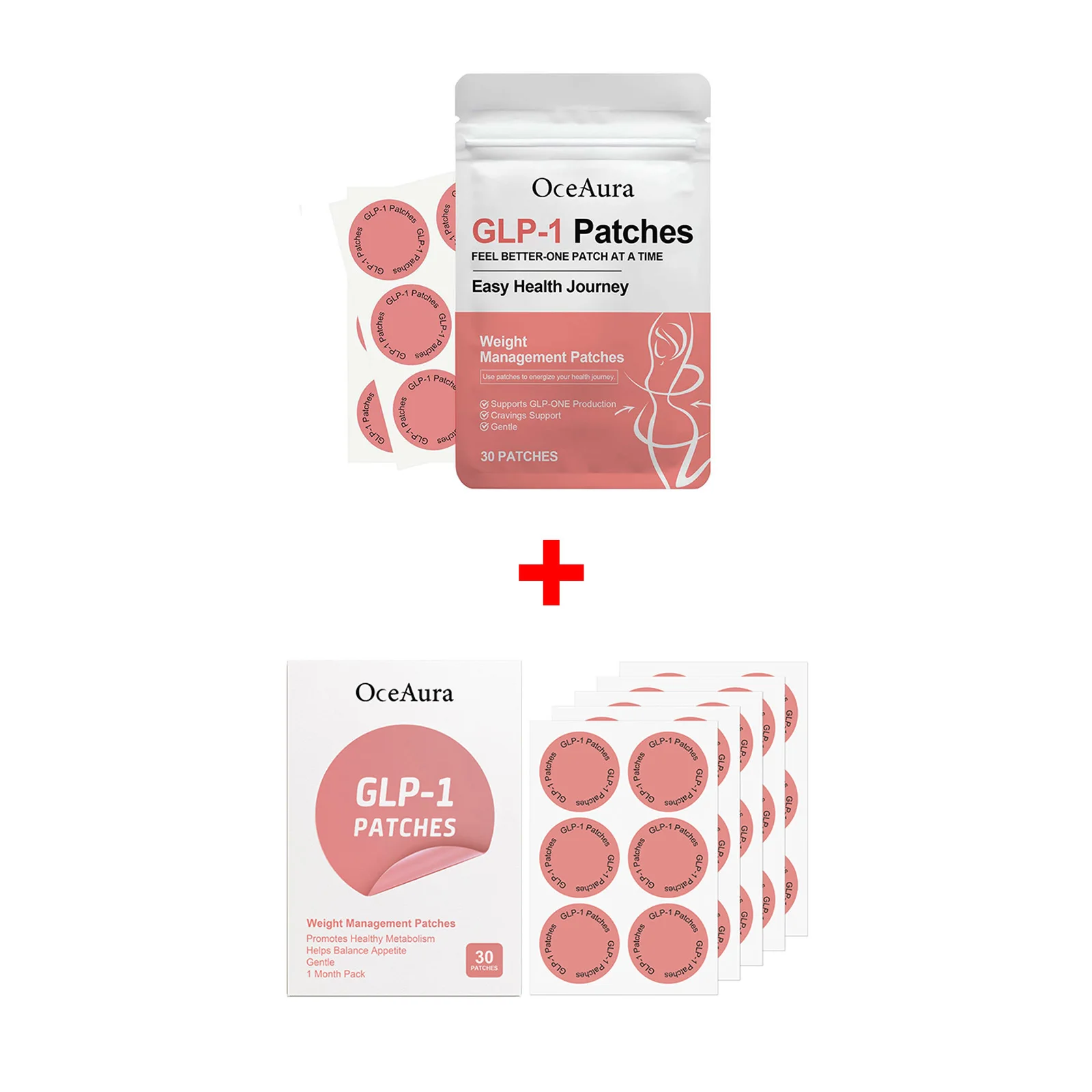 GLP 1 Slimming Patch for Weight Loss Suppression Appetite Reduce Sugar Intake Inhibit Fat Synthesis Body Management Stickers