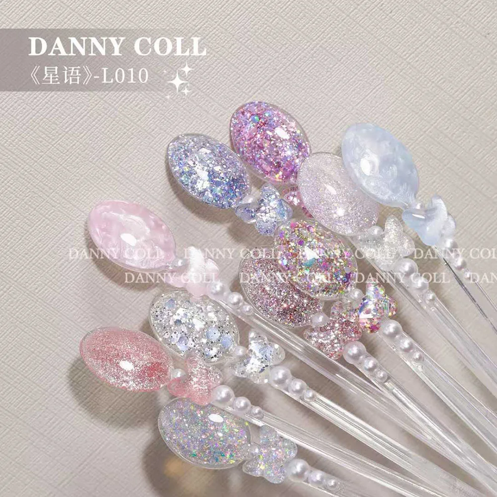 Shining Glitter Gel Nail Polish Set With Sample Nail UV Gel Varnish Soak Off Gelpolish LED Gel Varnish Nail Art Lacque Prime