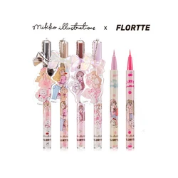 FLORTTE Colourful Waterproof Eye Liner Silkworm Pen Waterproof  Liquid Eyeliner Pencil