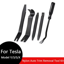 For Tesla Model Y Car Door Lights Car Trim Removal Tool Kit Auto Clip Removal Pry Tool Model Y Model 3 Highland Model S Model X