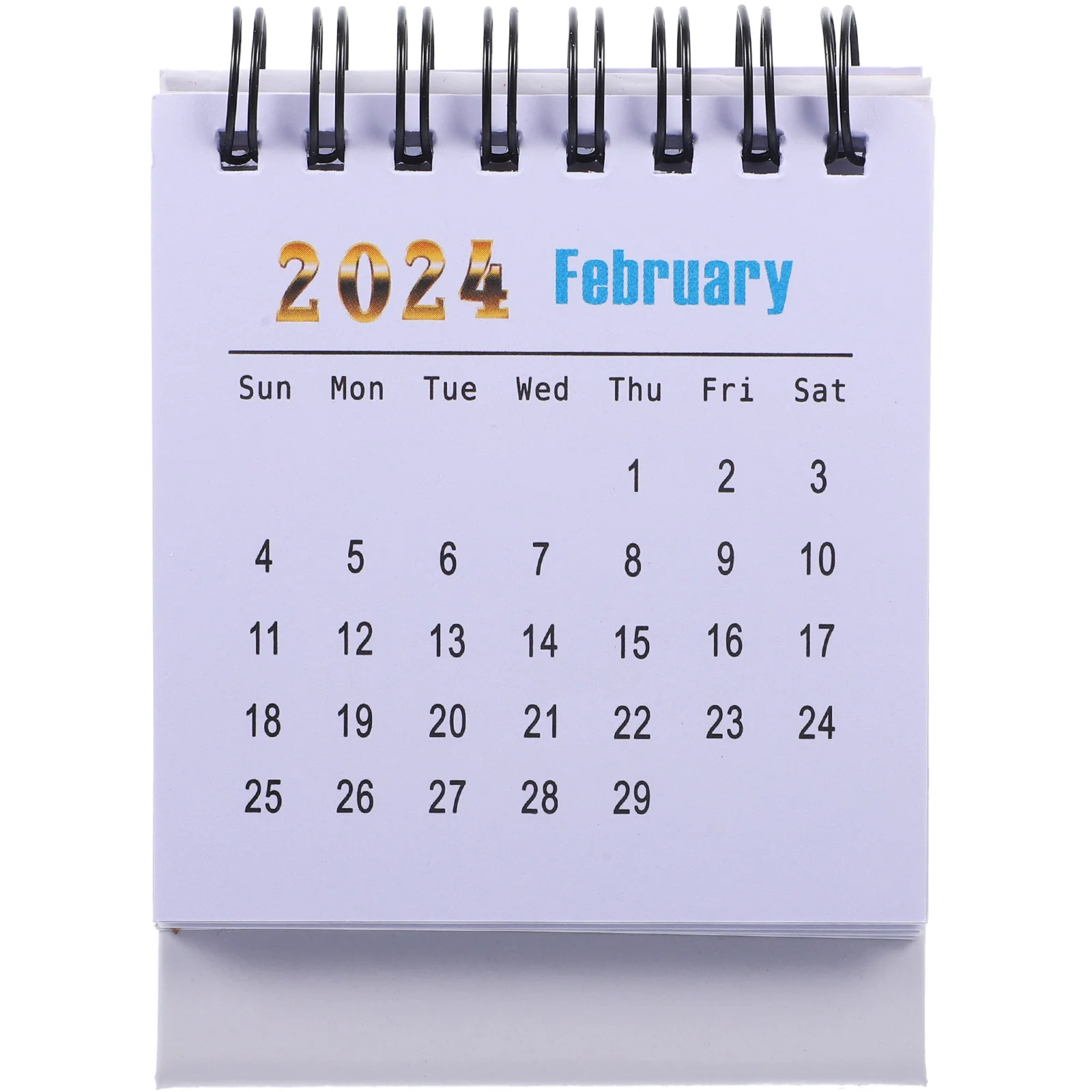 

Mini Desk Calendar 2024 Small Tabletop Flip Calendar Standing Organizer for Home Office Decoration Calendars