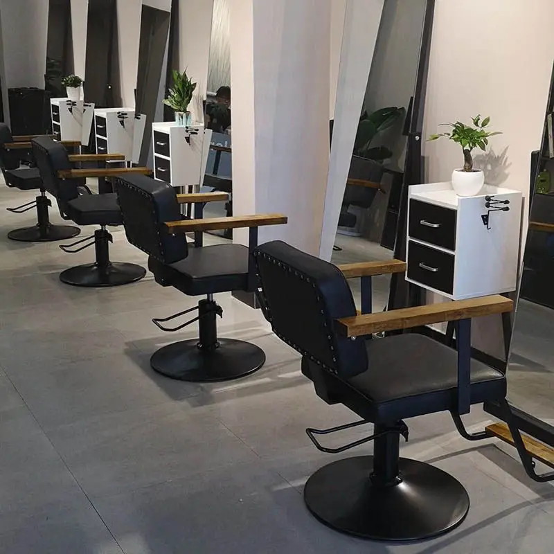 Luxury Design Barber Chair Modern Simple Hair Salon Equipment Chair Beauty Sillas Drehstuhl Friseurstuhl Salon Furniture ﻿ 6