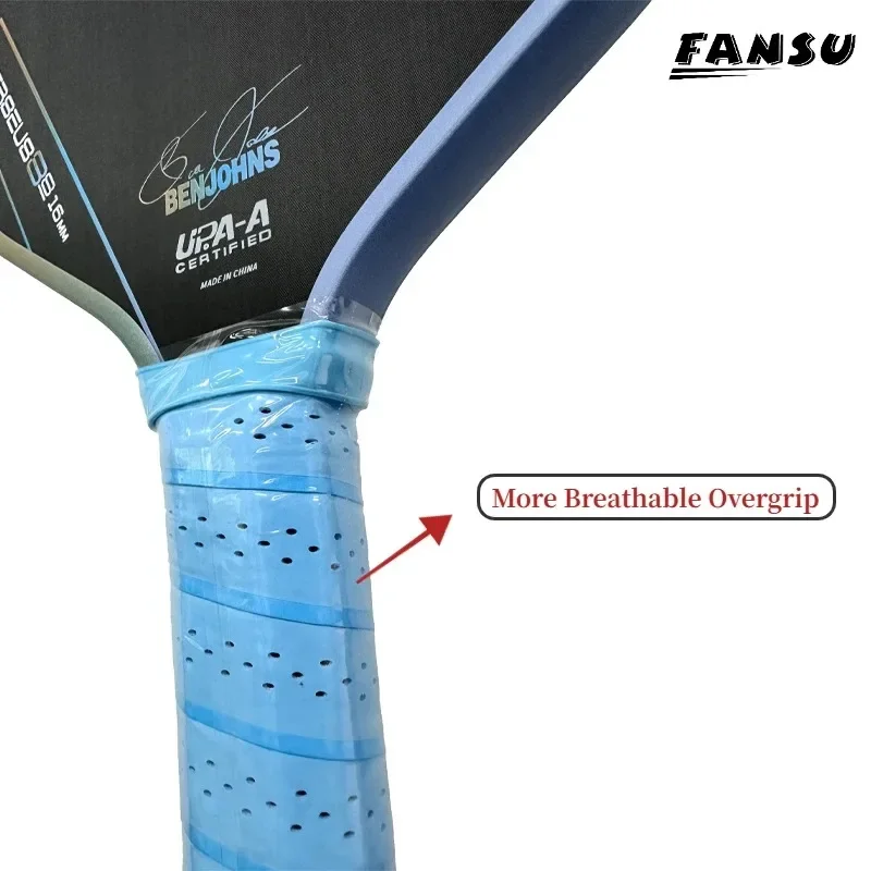 FANSU Pickleball Paddle BEN JOHNS T700 Carbon Fiber Thermoformed Unibody 16mm Gen 3 Propulsion Core Pickleball Racket