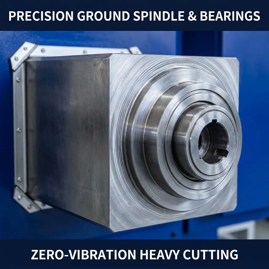 OEM Service Super High Rigidity Machine Tool Spindle Box Casting for Heavy CNC Floor Type Boring Machine with Spindle Head