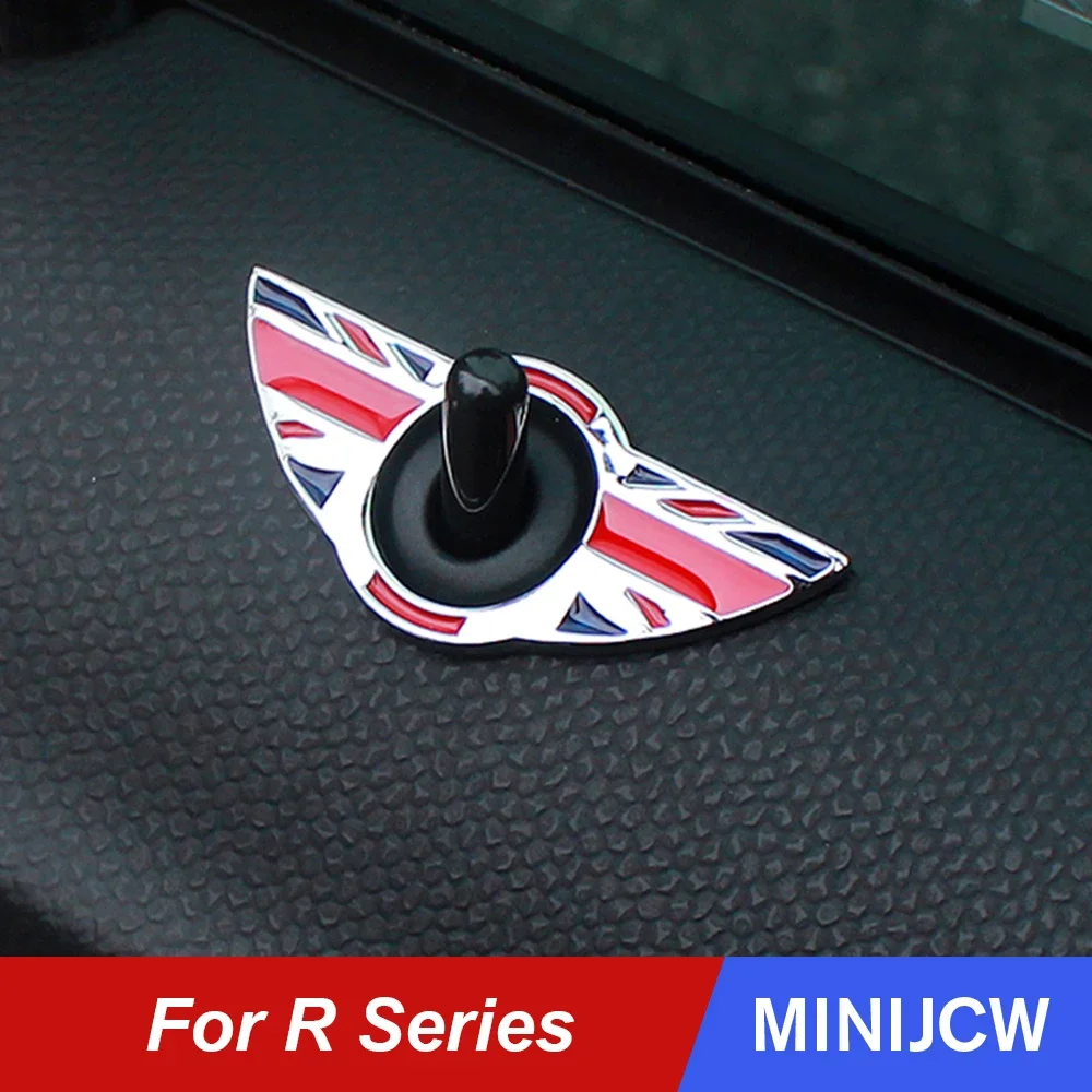 2Pcs Car Door Pin Lock Cover Stickers Case Decor For Mini Cooper S JCW R50 R52 R53 R55 R56 R57 R58 R59 R60 R61 Car Accessories