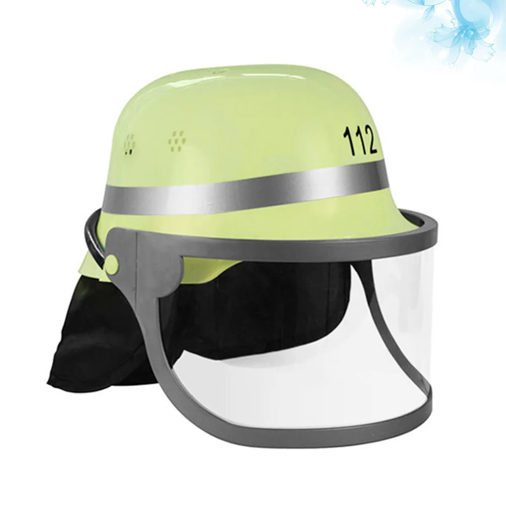 Fire Safety Hat Supplies Lightweight Durable Firefighter Costume Favor Safety Hat Toy Interesting Fire Toy