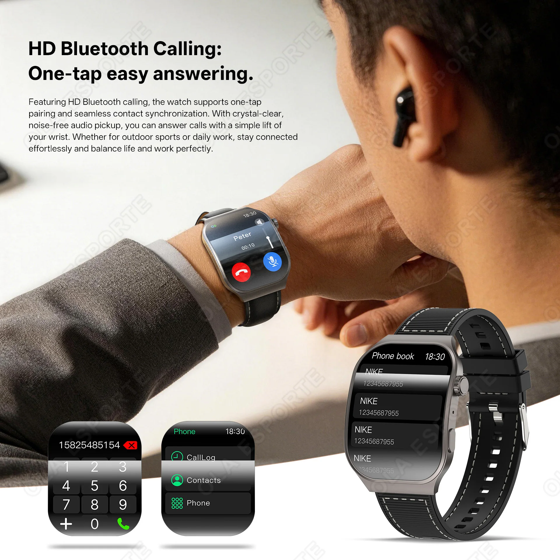 Jam Tangan Pintar Layar Lengku - Outdoor Lighting Track ulasan dan harga