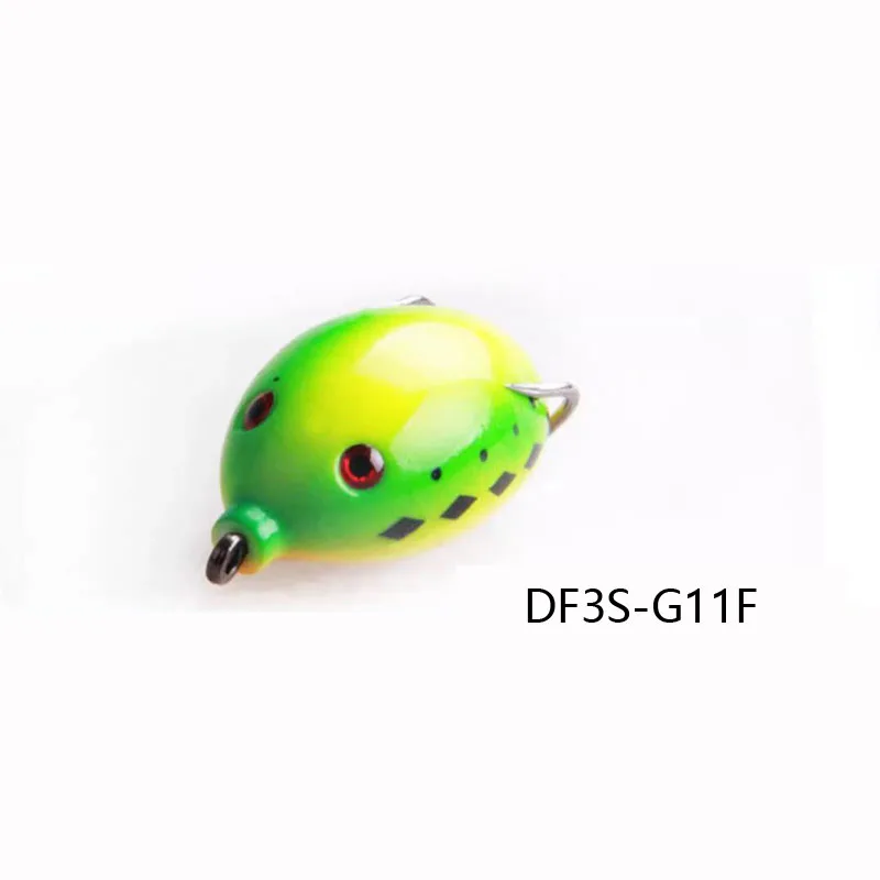 

LUTAC Frog 50mm 12g 5Colors High-quality Double Hook Universal For All Waters Fishing Lure