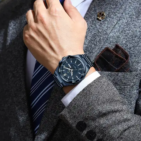 40mm Ny V2 PAGANI DESIGN Herr Quartzklocka Safir Retro Kronograf Rostfritt Stål Vattentät Herrklocka Relogio Masculino 8 best sales klocka i rostfritt stål med baksida, vattentålig - №7