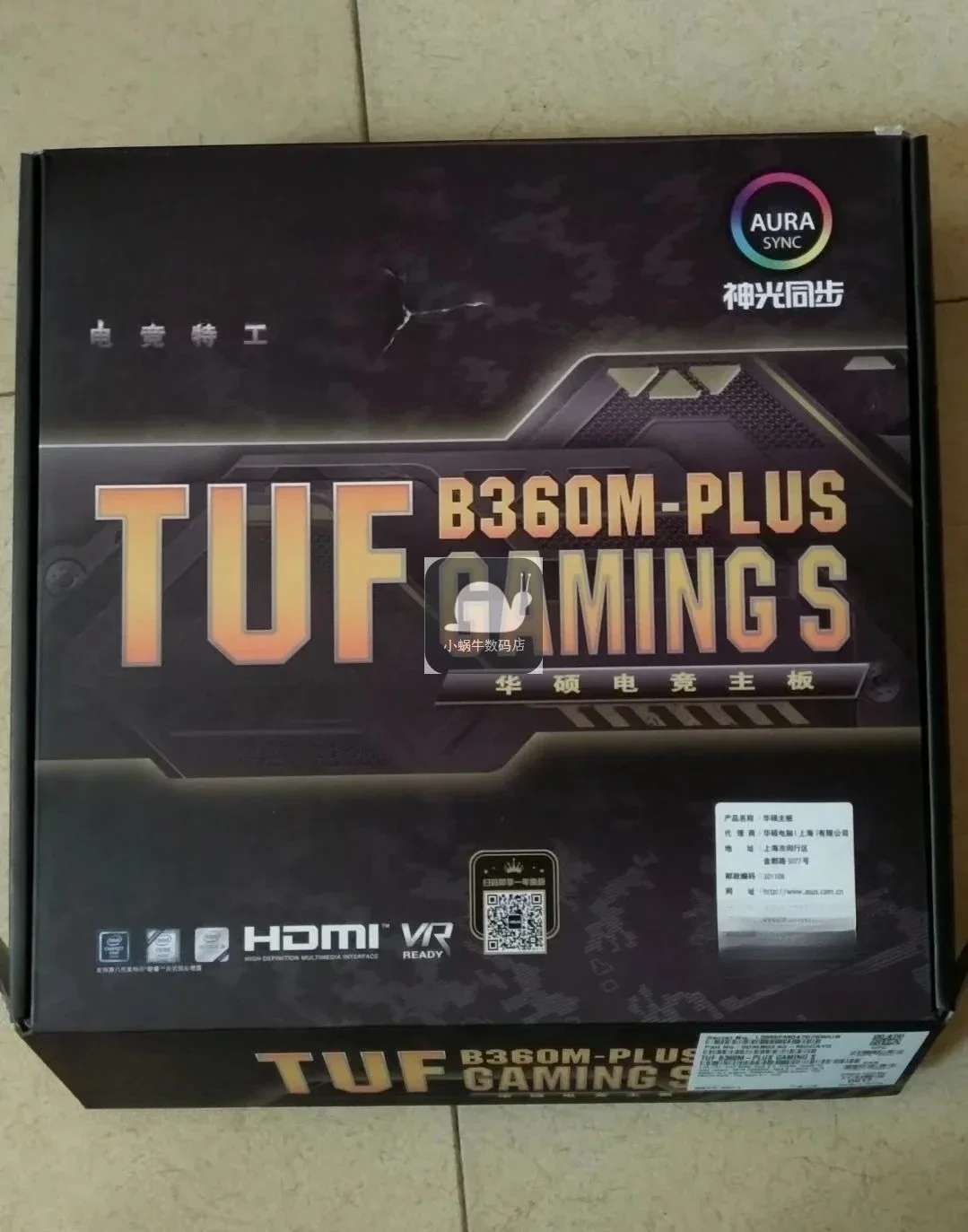For ASUS TUF B360M-PLUS GAMING RGB main board support 9400F