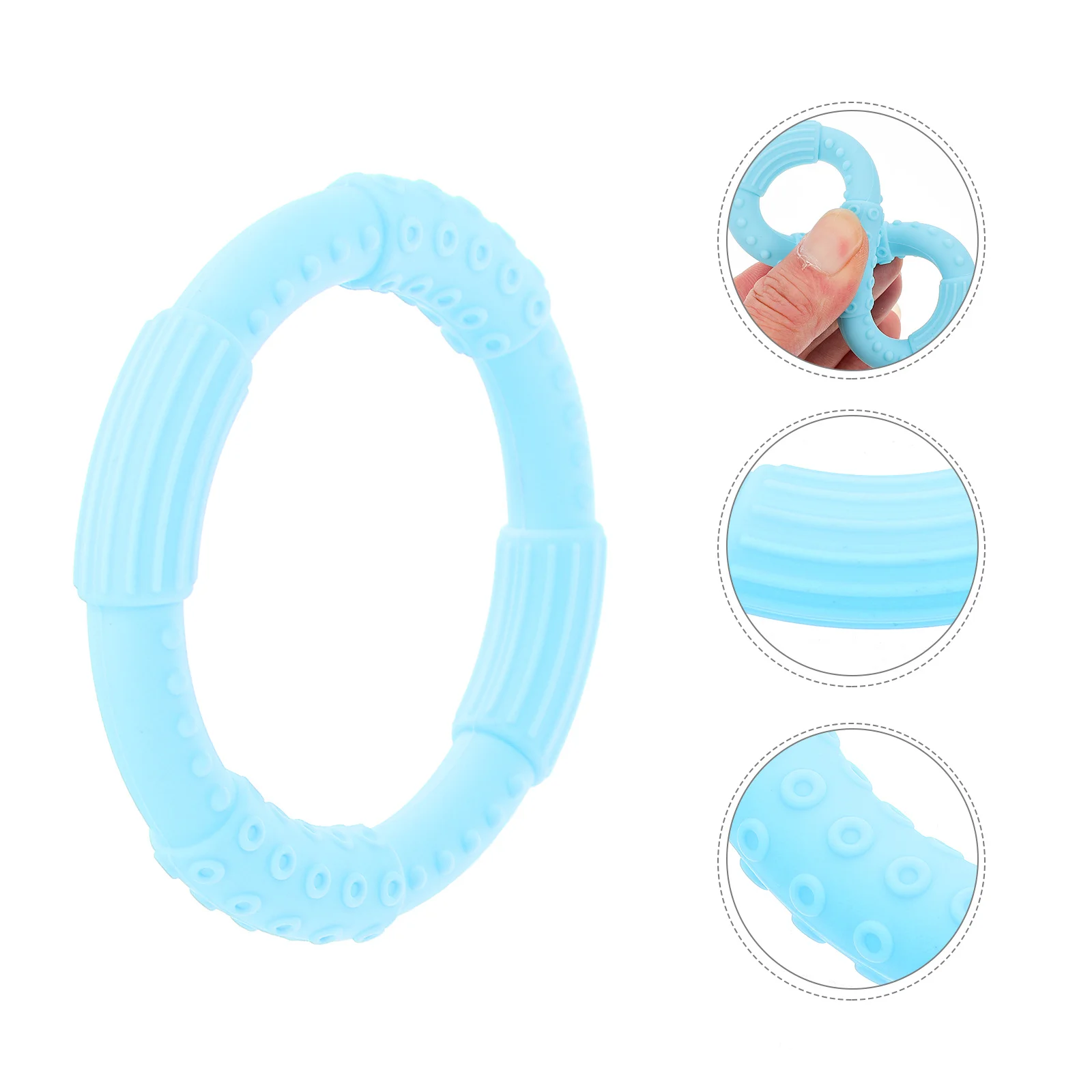 1 قطعة سوار تسنين للرضع بتصميم كرتوني، خفيف الوزن، صناعة متقنة، لعبة تسنين للرضع، لعبة لتسنين الأسنان