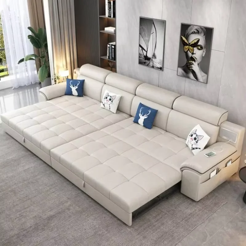 Designer Unique Sofas Beds Simple Square Foam Wood Folding Sofa Bed Living Room Modern Storage Sofy Do Salonu Home Furniture