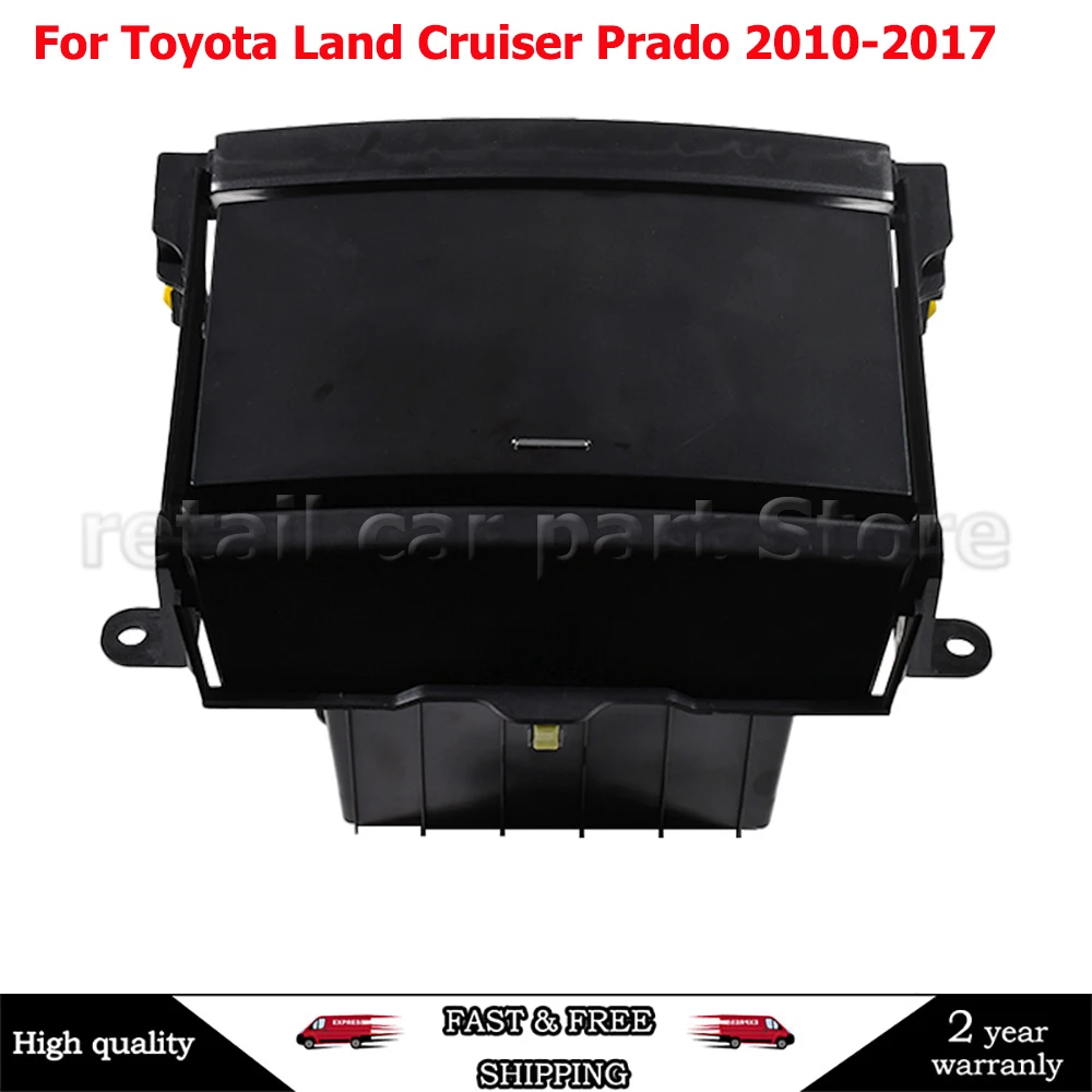 For Toyota Land Cruiser Prado 2010 2011-2017 Car Interior Dashboard Storage Box Center Console Glove Box CD Box Sundries Box