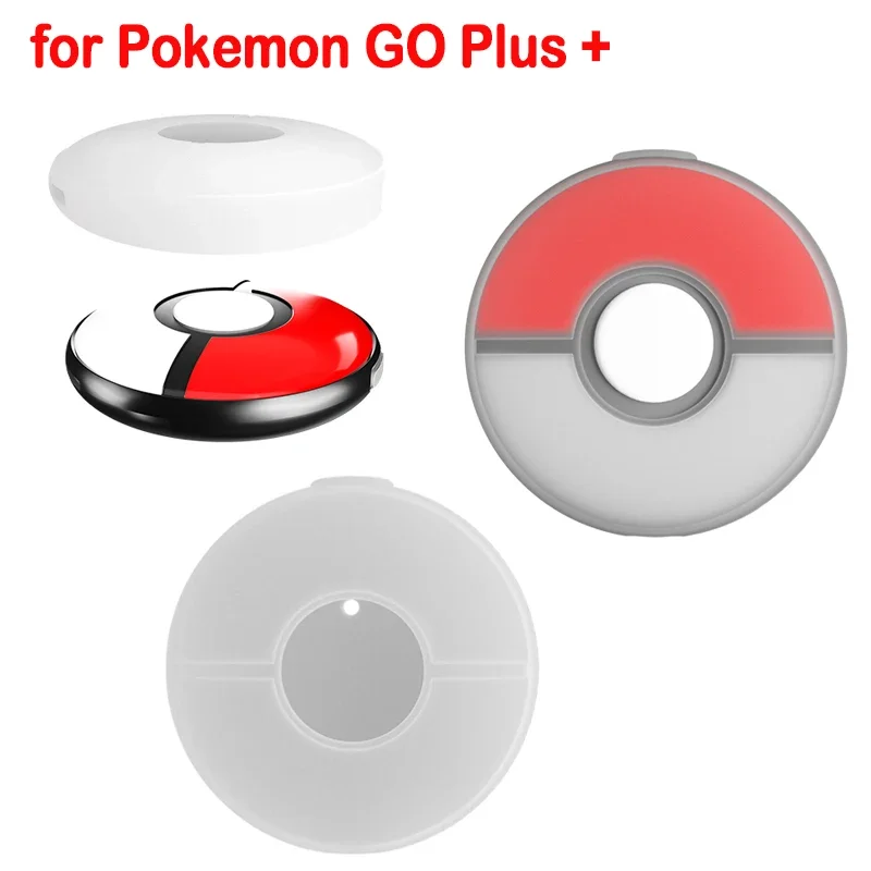 Shell Cover Fall Resistant Transparent Silicone Cover Waterproof Shockproof Smart Accessories for Pokemon GO Plus +