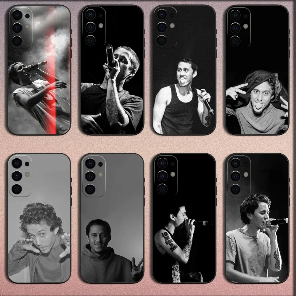 Singer C-Canserbero Phone Case For Samsung S25,S24,S21,S22,S23,S30,Ultra,S20,Plus,Fe,Lite,Note,10,9,5G Black Soft Cover