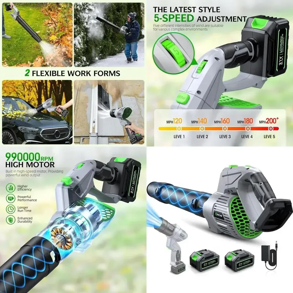 Electric Lea Blower…