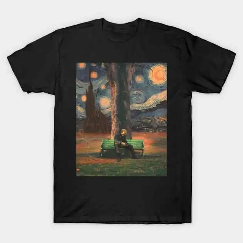 Van Gosh Phone Look Up You're Missing It All Art by Cult Class T Shirt S 5XL