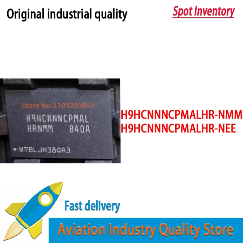 (1piece)New H9HCNNNCPMALHR-NEE H9HCNNNCPMALHR-NMM 200FBGA LPDDR4 4GB H9HCNNNCPMAL Memory Chip Goods in Stock