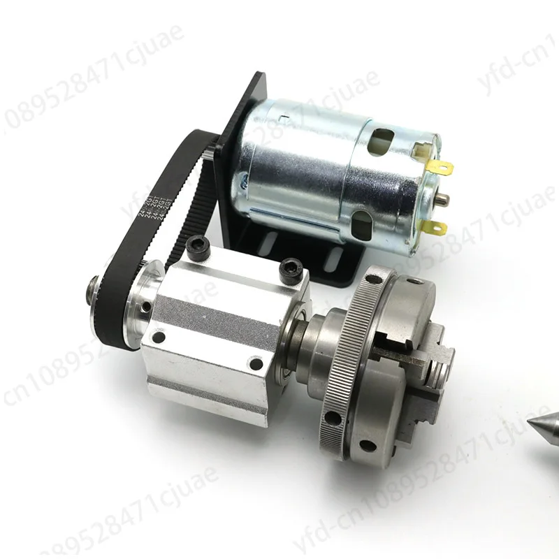 Multifunctional 895 Motor Rotary Lathe Woodworking Spindle Bracelet 80 65 Chuck 50 three claws 65 four claws