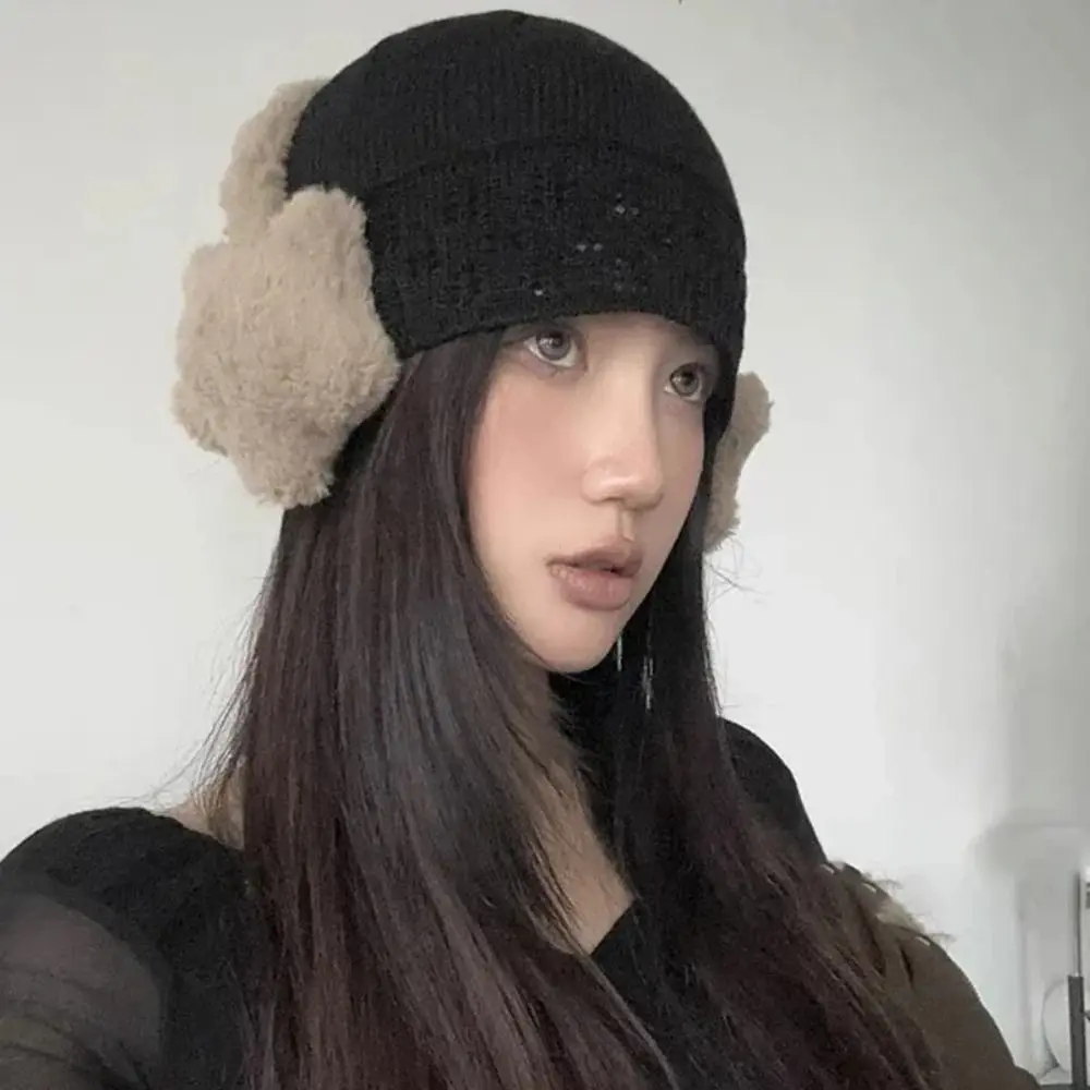 New Plush Earmuff Cold Protection Ear Cover Winter Warm Earmuffs Cartoon Thick Ear Warmer