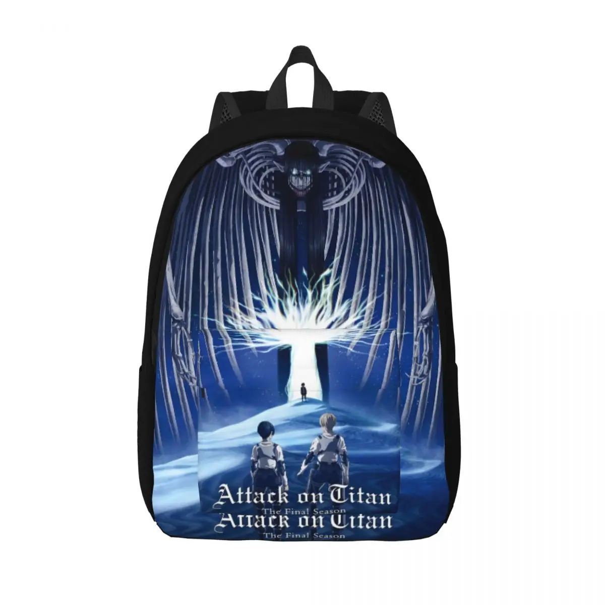 

Anime Attack On Titan Fashion Backpack Gift Student Business Dark Fantasy Daypack for Men Women Laptop Computer Canvas Bags