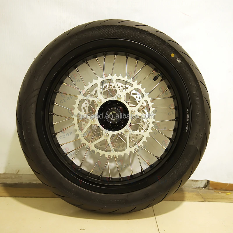 

Cycling Parts off Road Motorcycle Accessories Electric Dirt Bike Surron Pedal Set Super Moto Wheel Set