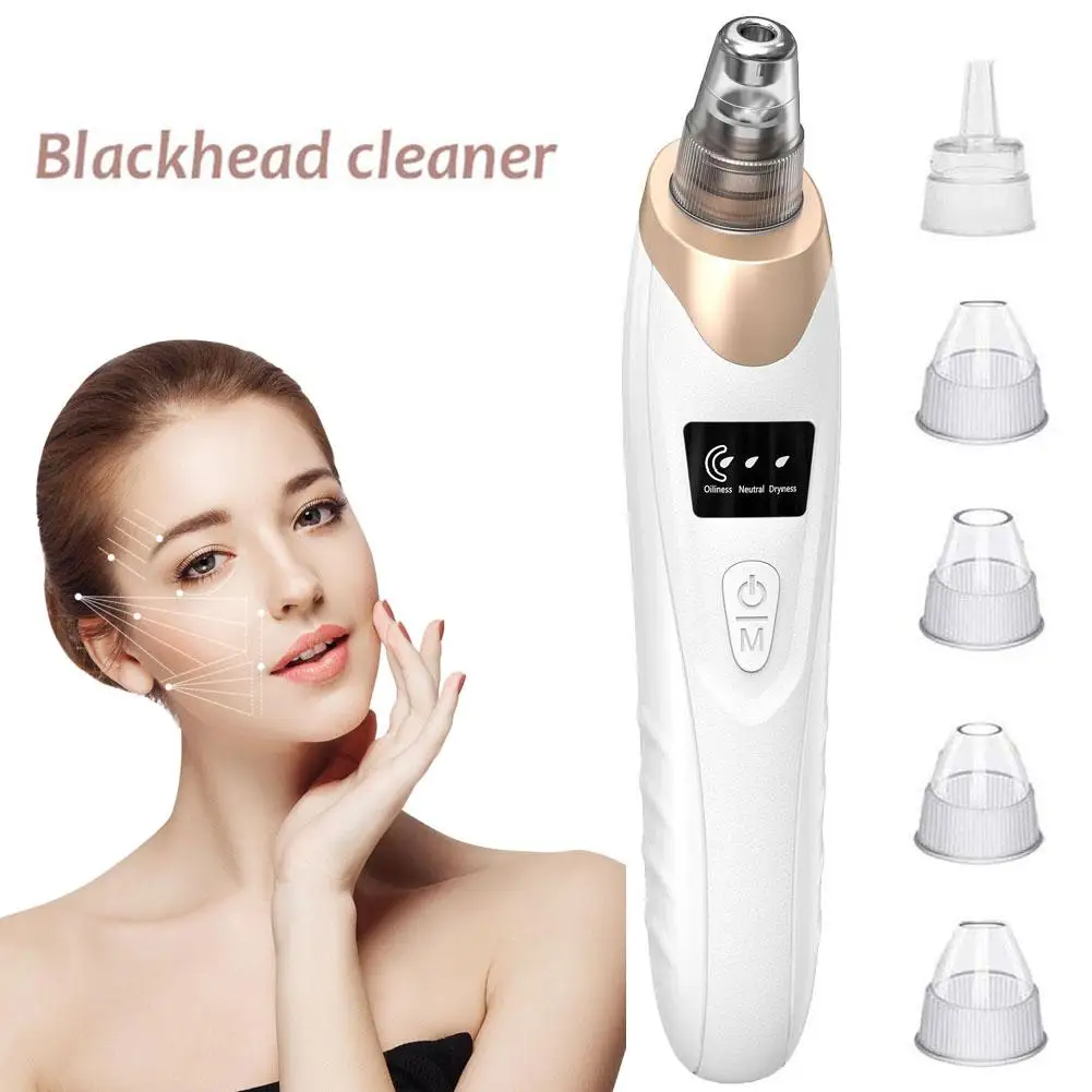 Electric Blackhead Remover Vacuum Cleaner Black Spots Removal Facial Deep Cleansing Pore Cleaner Machine Face Skin Care Tools