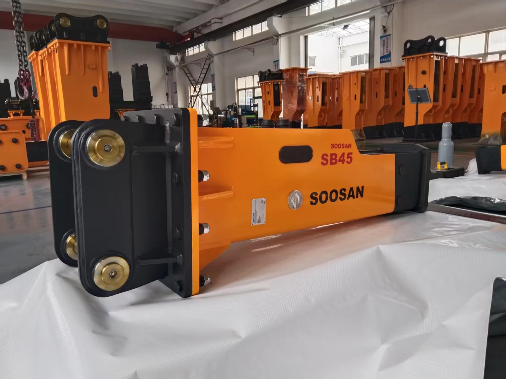 New SB45 Box Type Hydraulic Breaker for Construction Hydraulic Hammer for 7-14 Ton Carriers
