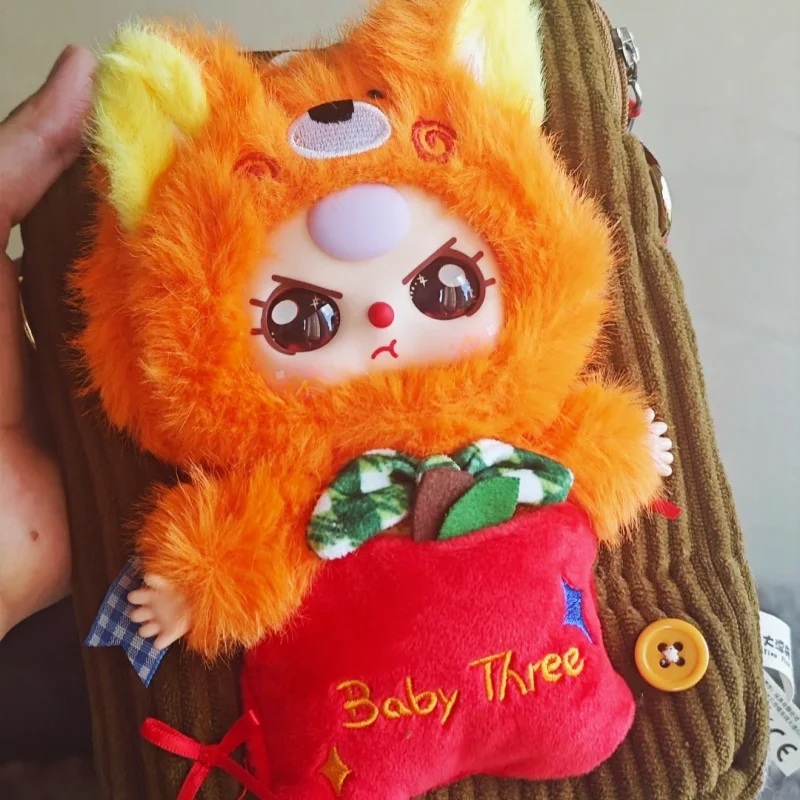 

New Baby Three Cute Bag Travel Series Blind Box Second Generation Mobile Bag Trendy Cute Doll Anime Toy Surprise Girl Gift