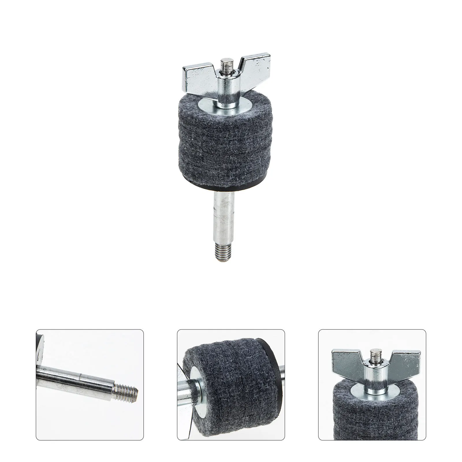 

Hi Hat Clutch Premium Felt Alloy Durable Rustproof Easy Install Compact Design For Drum Set Replacement Quick Release