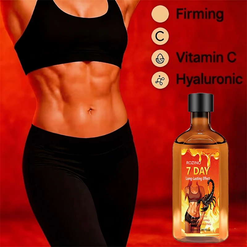 100ml 7-Day Long-Lasting Abdominal Firming Essential Oil Enhanced Version, 98% Flatness, Natural Ingredients, Deeply Moisturizing, Solves Various Problems Such as Sagging, Dryness, and Wrinkles of the Body Skin, Suitable for Arms, Abdomen, Buttocks, and Inner Thighs, Long-Term Use, Relieves Muscle Fatigue, a Must-Have for Sports Enthusiasts, and Helps You Easily Achieve a Perfect Figure
