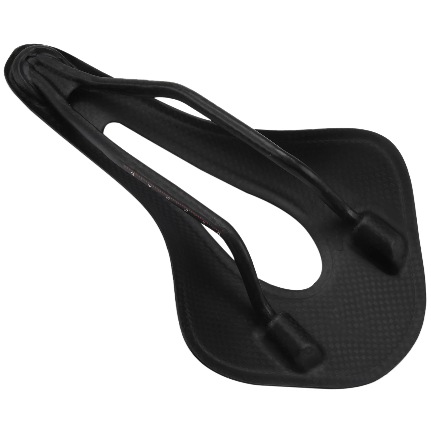 Sillín de bicicleta de carbono, asiento de sillín de bicicleta superligero, cojín hueco mate para bicicleta de carretera MTB, oferta