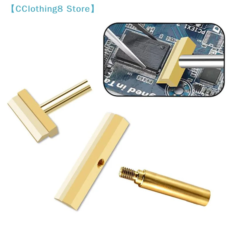 Spade-shaped Aoldering Iron Tip 10.5-40mm Width, Suitable For 936-937-8898-8586-888D Series Soldering Iron Welding Tools【AliS8】