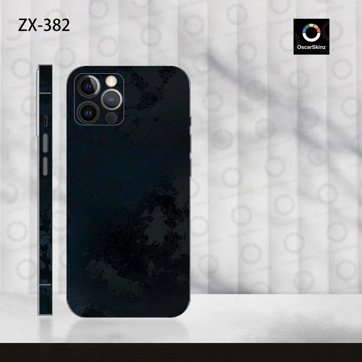 OscarSkinZ Wrap For iPhone 16 Pro Max Sticker 15 14 Plus Back Film 13 12 Mini Protective Decal Side Frame Back Protector