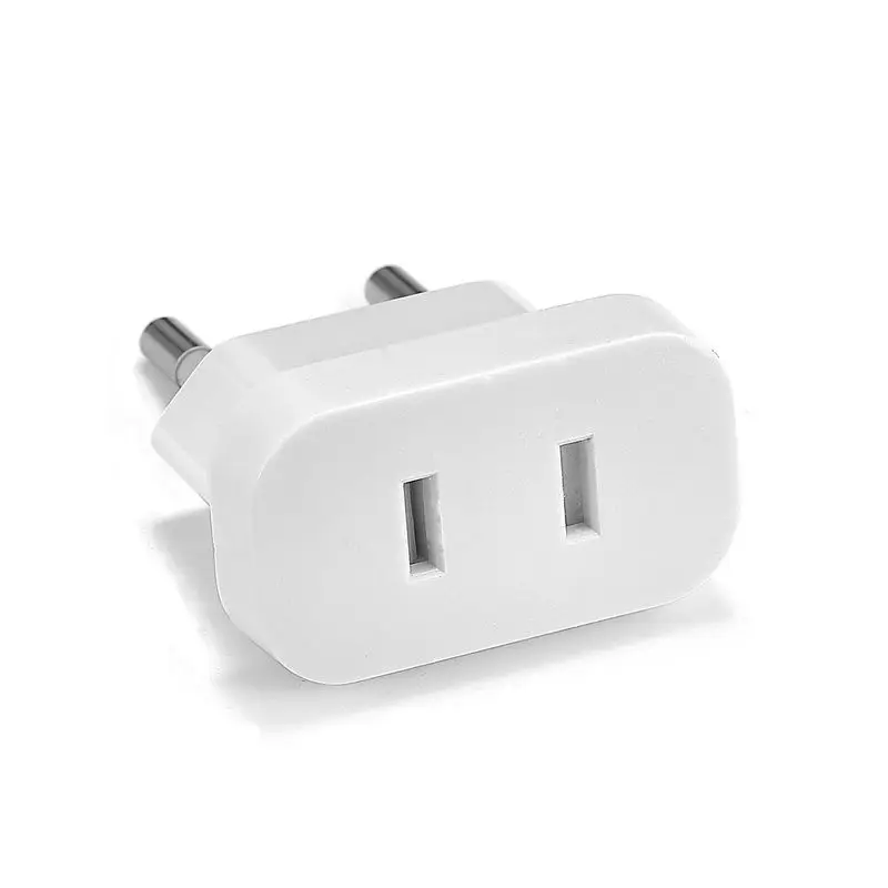 1/5/10/20pcs EU Plug Adaptor US to EU Plug Adapter Converter Electrical Sockets Euro Travel Adapter Charger Outlet Wall Socket