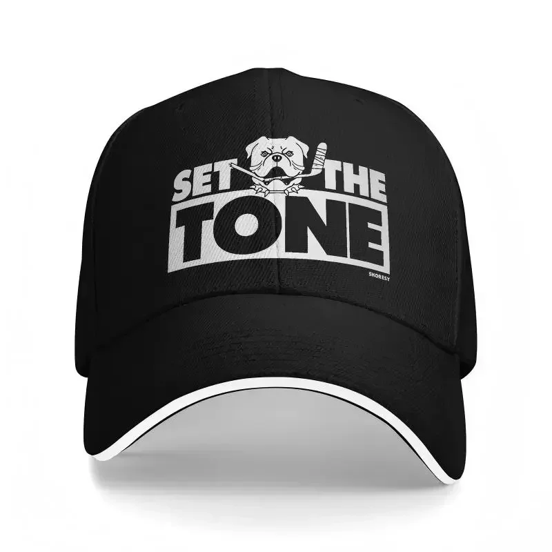 Official Shoresy Set The Tone Premium 644275 Funny Collection TT2 Sandwich Baseball Cap - Adjustable, Metal Clasp Adds Secure Hold, Unisex Sports & Outdoor Hat