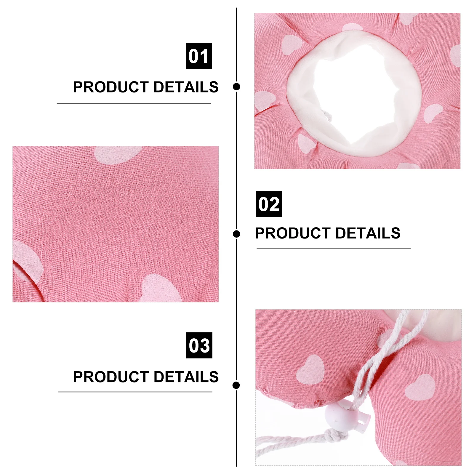 

Anti-Bite Pet Collar For Cats Dogs Surgery Recovery Protection Cute Design Comfortable Healing Collar Pet Recovery Cone