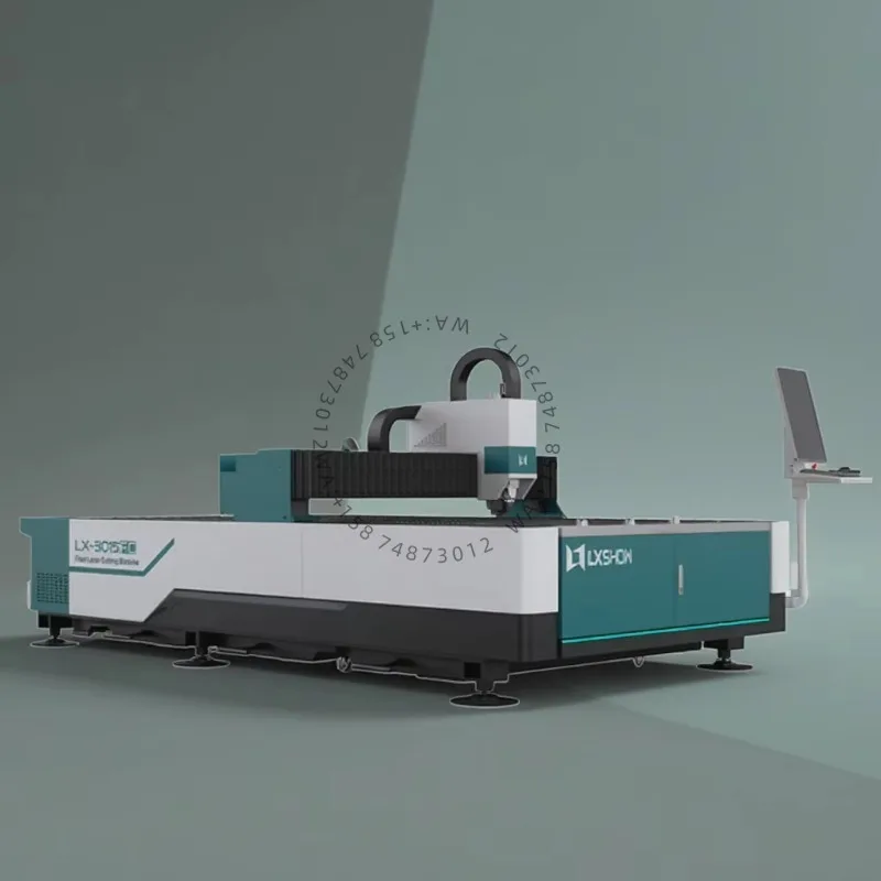 Industrial LXSHOW LX3015FC 4000W Cnc Las er Cutter 3M*1.5M Fiber Las er Metal Cut ting Machine