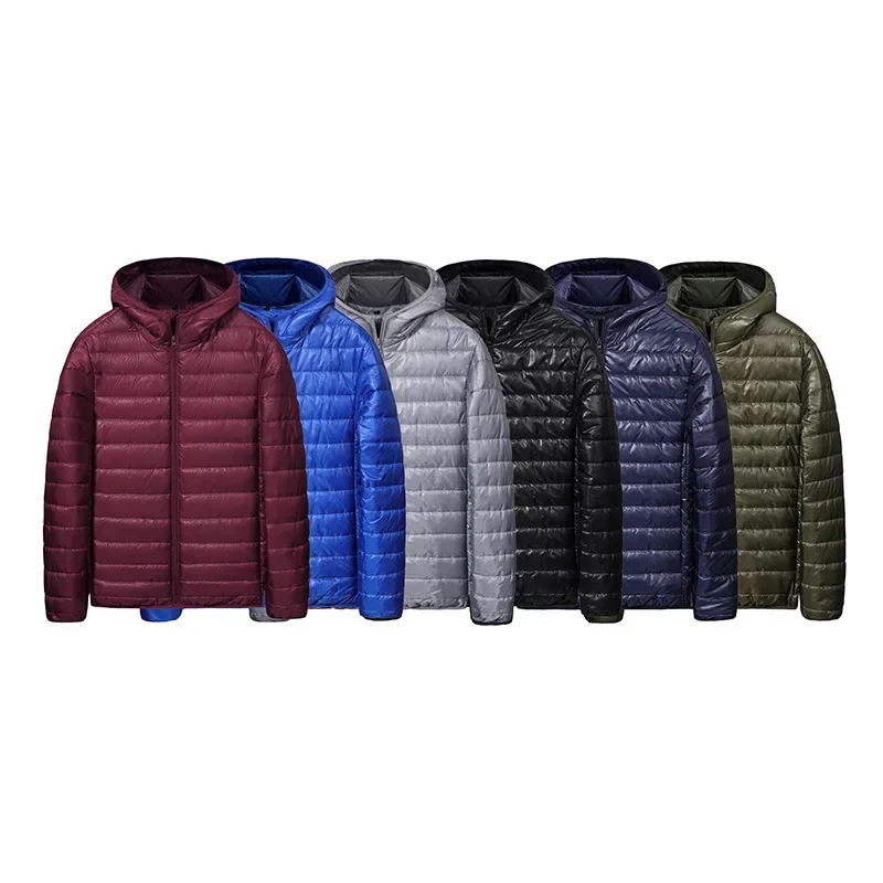 2023 New Men's Autumn/Winter DownCotton-Padded Jacket Lightweight Cropped Puffer Jacket Cotton Coat Padded Jacket For Men