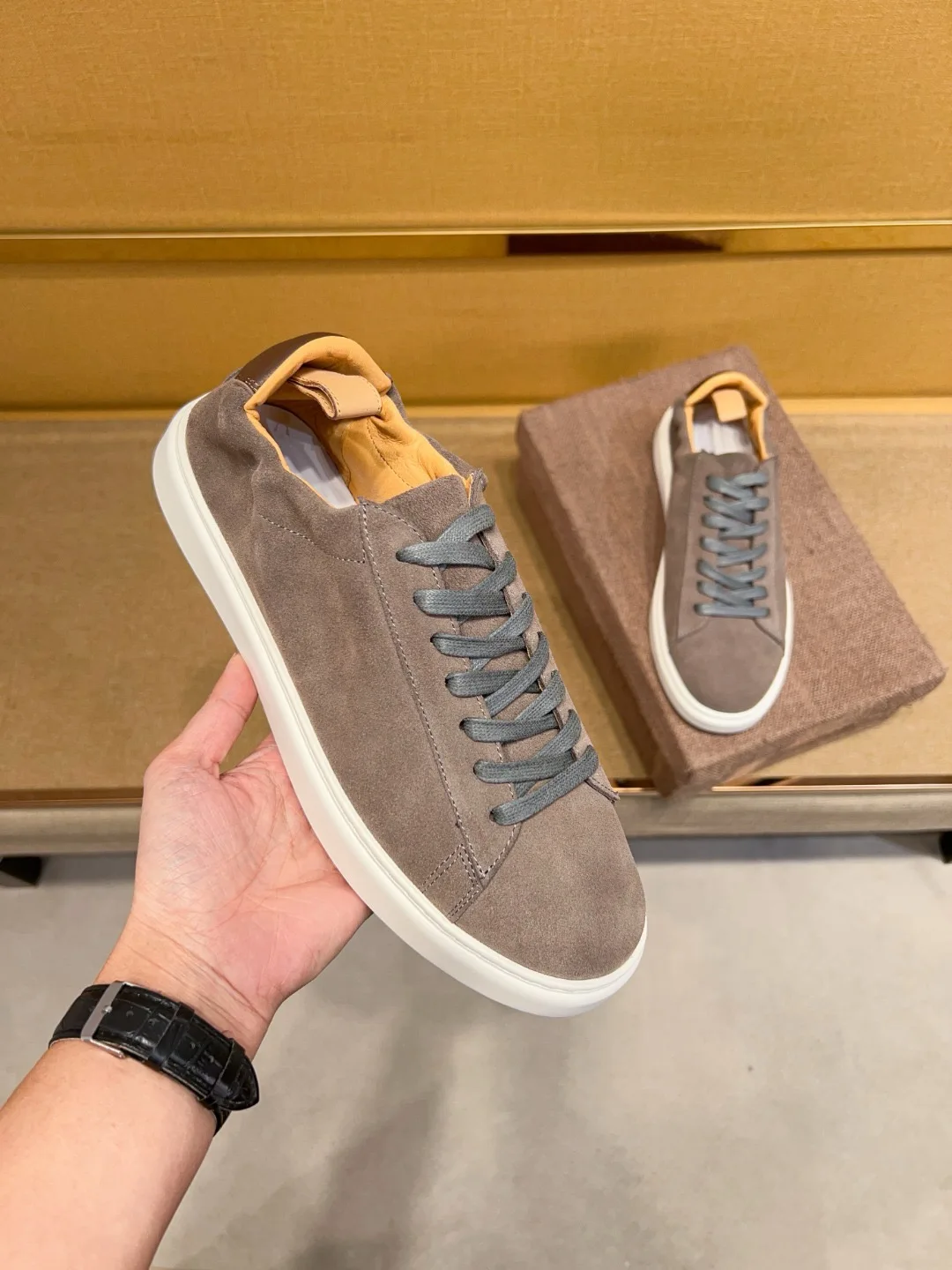 

Мужские повседневные кожаные туфли: удобные и дышащие, спортивная обувь для бега на открытом воздухе.