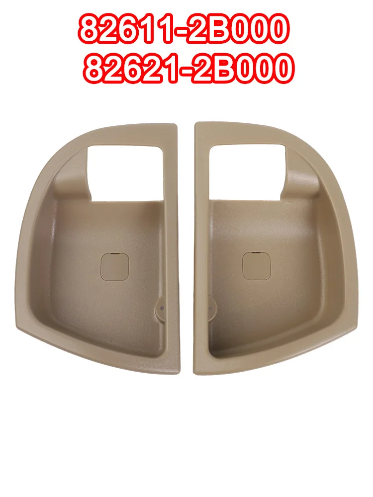 Clip On Door Handle Cover Set for Hyundai Santa Fe 2007 2012 Practical ABS Material Engineered for Simple Installation